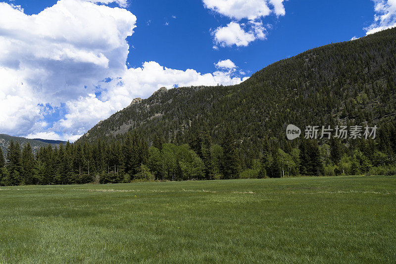 庞德峡谷，柯林斯堡，科罗拉多州