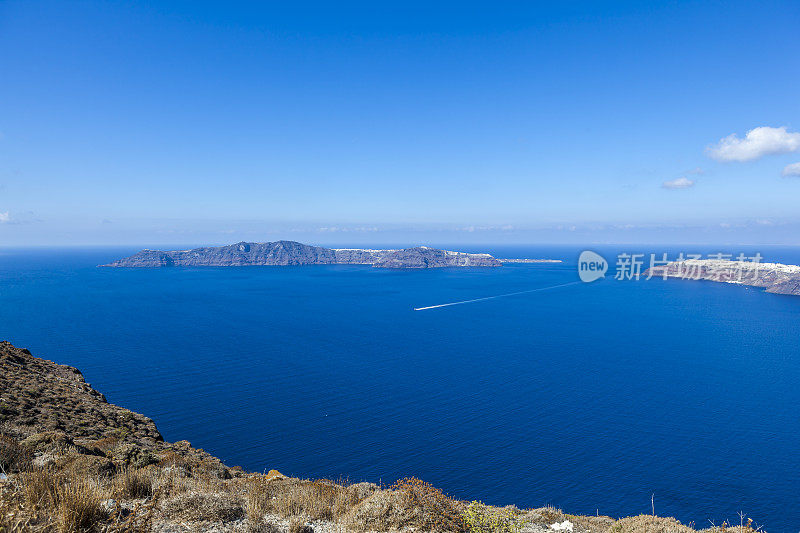 圣托里尼岛的风景