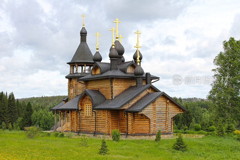 俄罗斯的木制教堂