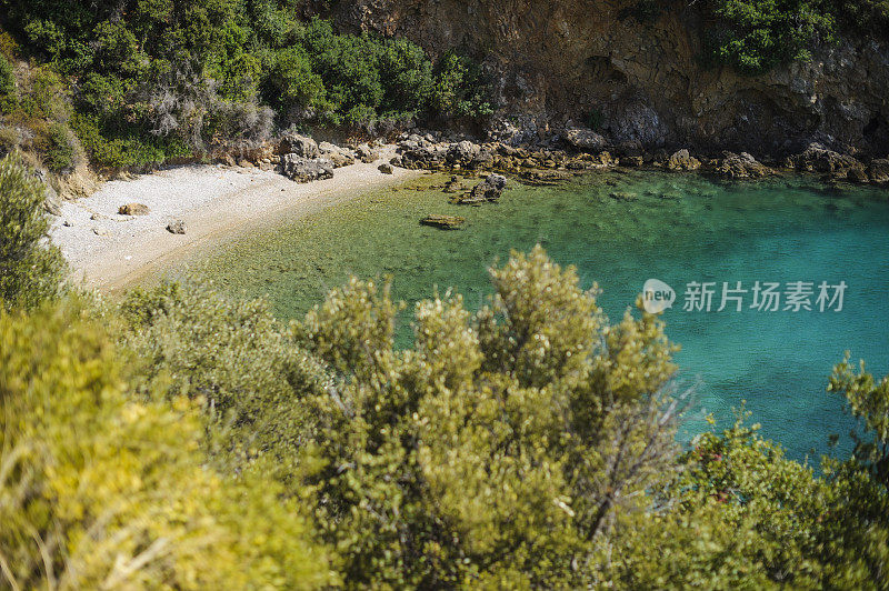 希腊美丽的夏日风景