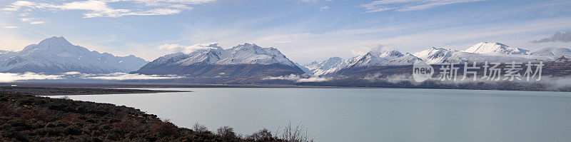 湖全景