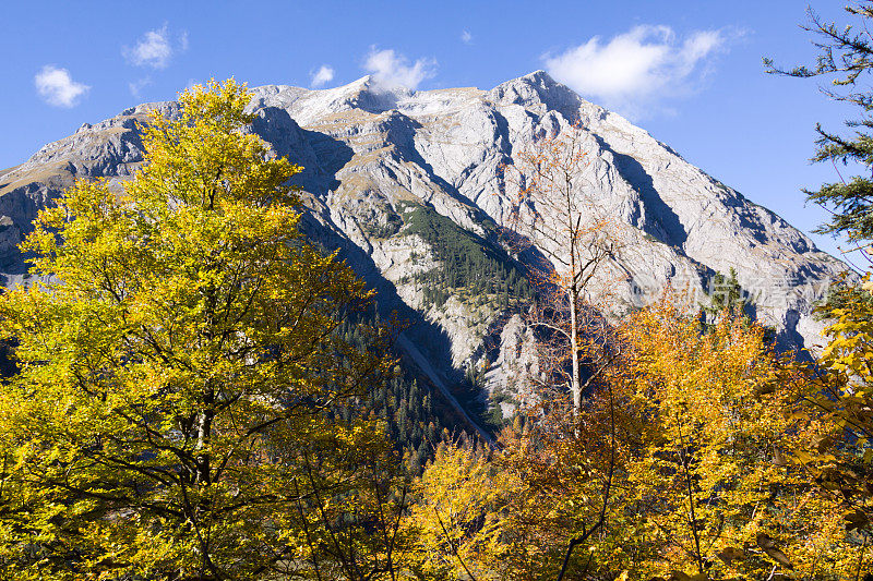 秋天在高山