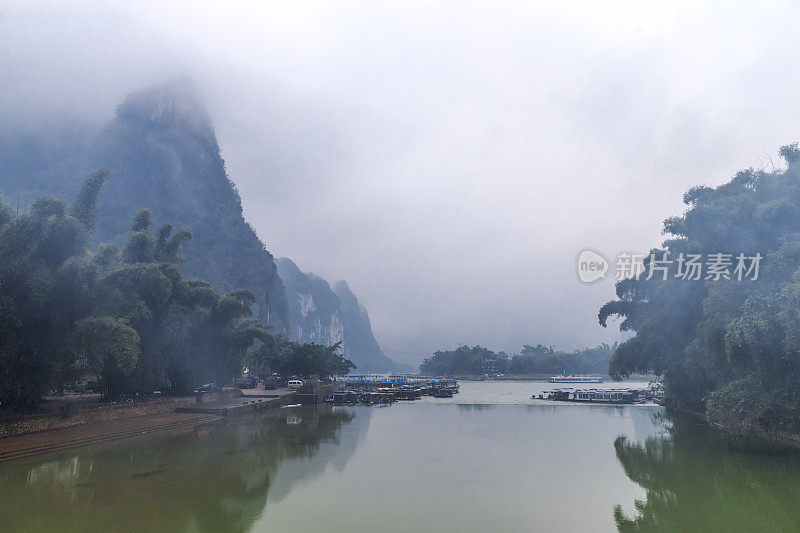 中国广西漓江景观