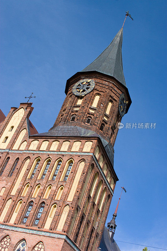 加里宁格勒的罗马天主教堂钟楼(Königsberg)