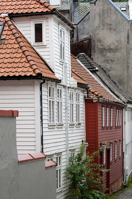卑尔根挪威街景