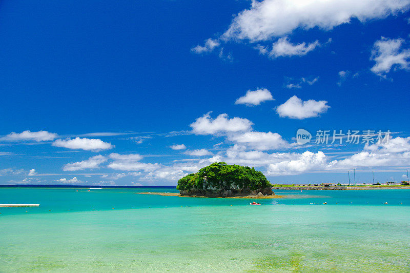 美丽的冲绳之海