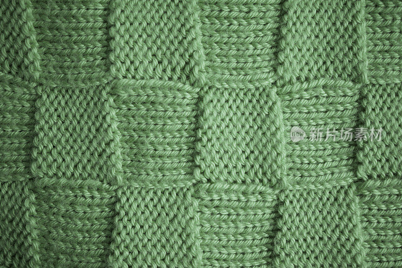 绿色婴儿毯