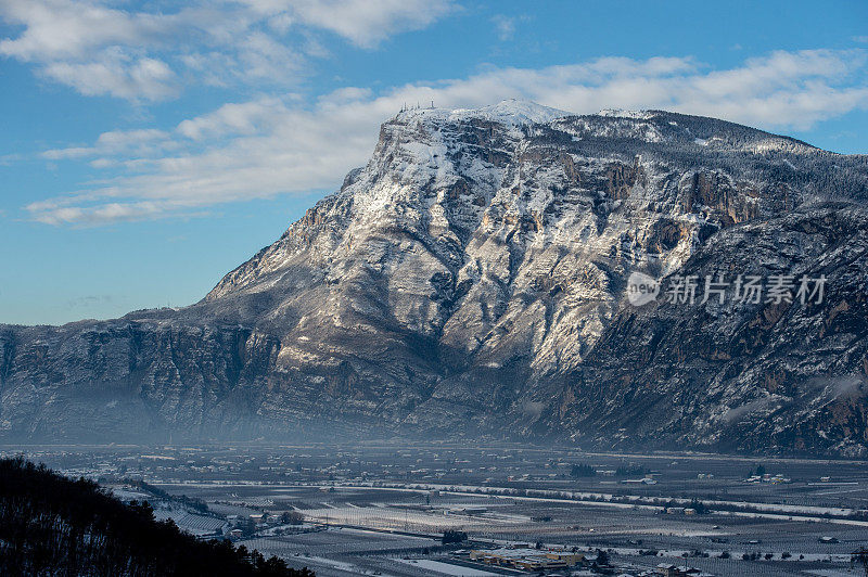 Trentino和白云石山脉