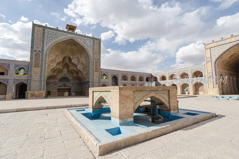 沙清真寺。伊斯法罕。伊朗