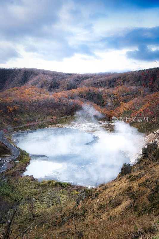 地狱谷登别谷是北海道札幌最受欢迎的旅游目的地之一