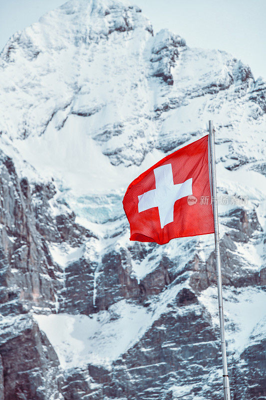 瑞士国旗首先飘扬，格林德沃在瑞士