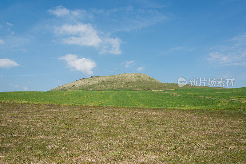 多塞特山从西南海岸路径