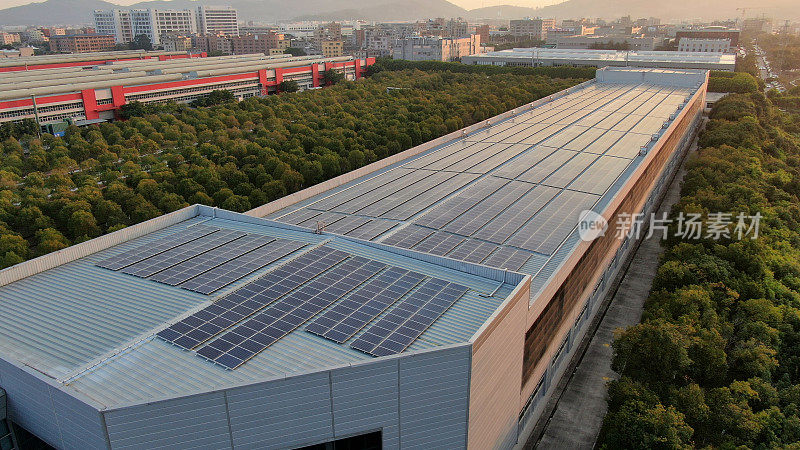 屋顶空间利用，太阳能发电