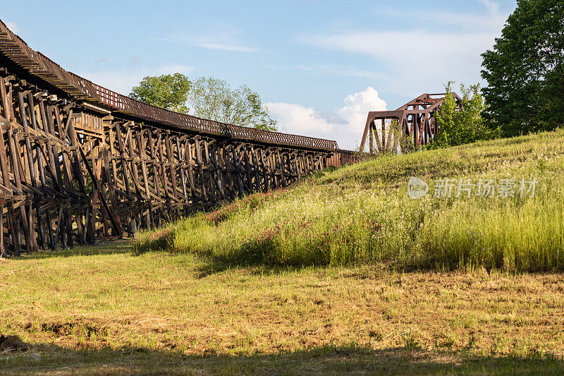 阿拉巴马州的木铁路