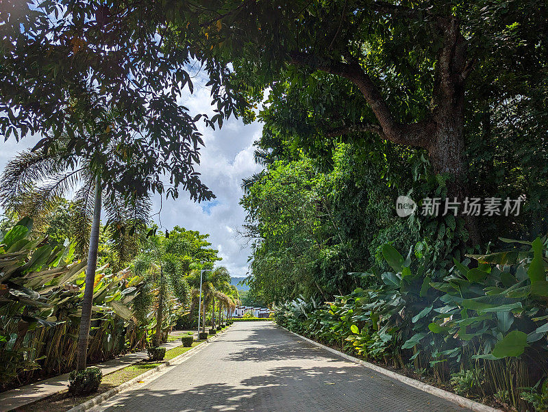 雅可海滩位于太平洋沿岸哥斯达黎加和热带雨林沿岸公路