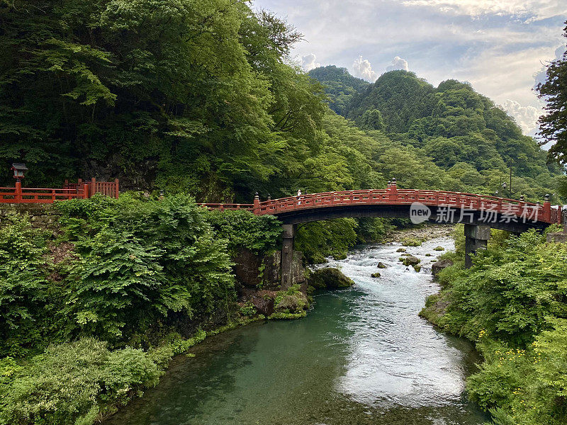 日本-日光-新京大桥(红桥)