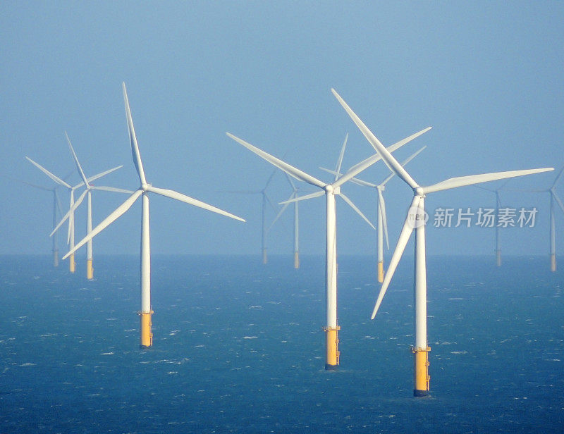 清洁可持续能源-海上风力涡轮机