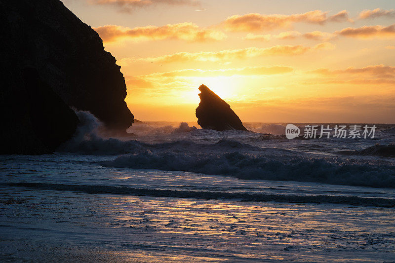 在辛特拉海滩