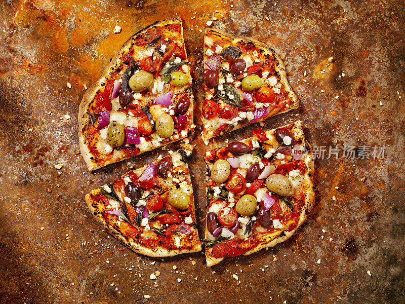 Forno烤箱披萨，地中海披萨