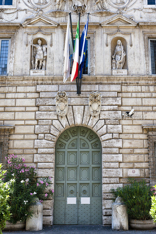 意大利罗马斯帕达宫的国务委员会
