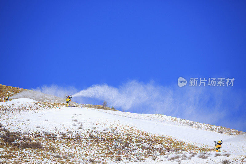 造雪用雪枪滑雪坡人工下雪滑雪场