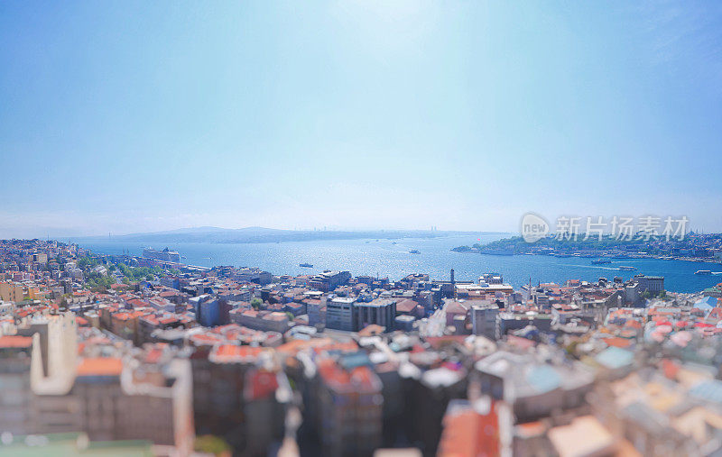 从加拉塔俯瞰伊斯坦布尔
