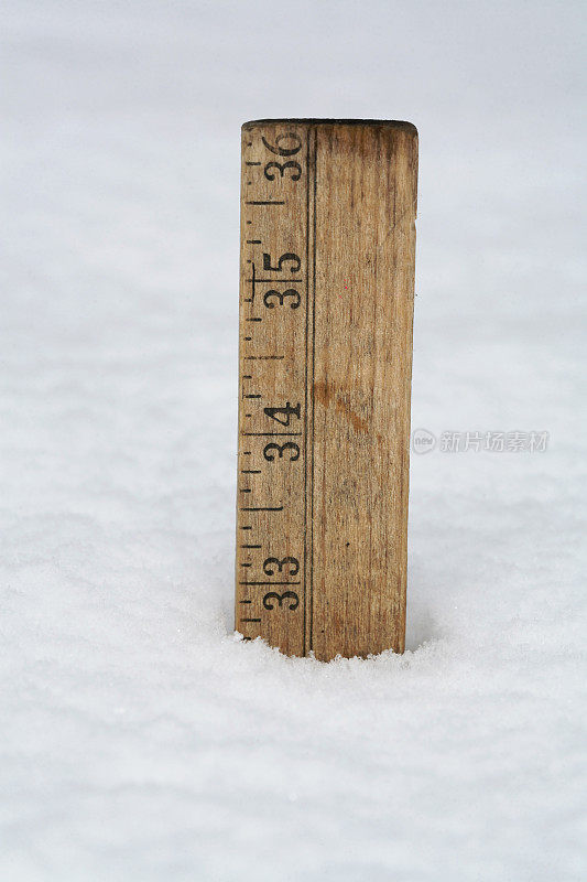 测量降雪深度