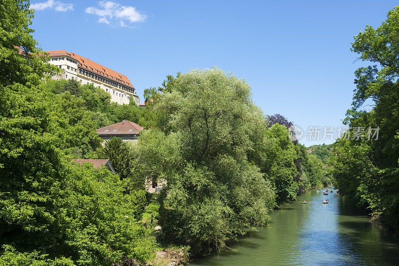 夏日内卡河Tübingen