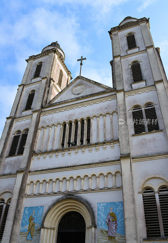 喀麦隆，杜阿拉:天主教大教堂