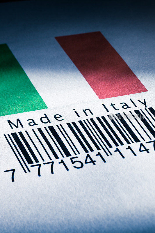 意大利制造的产品条码
