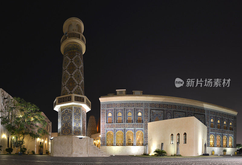卡塔尔多哈的清真寺