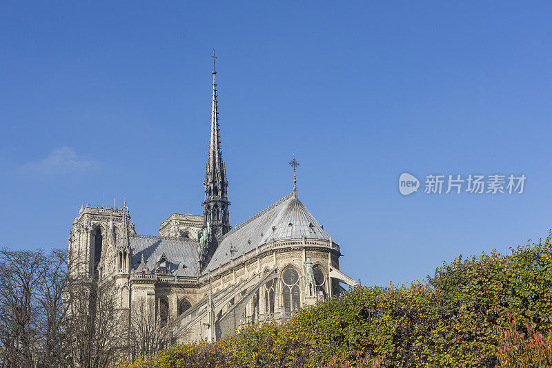 巴黎圣母院，法国巴黎