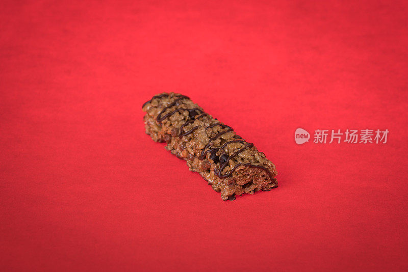 加巧克力的格兰诺拉麦片棒