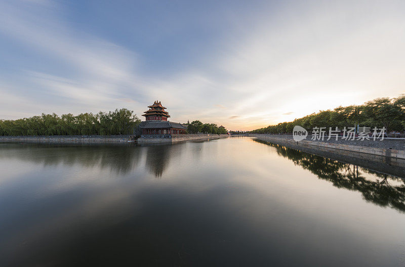 长期曝光的紫禁城，中国北京