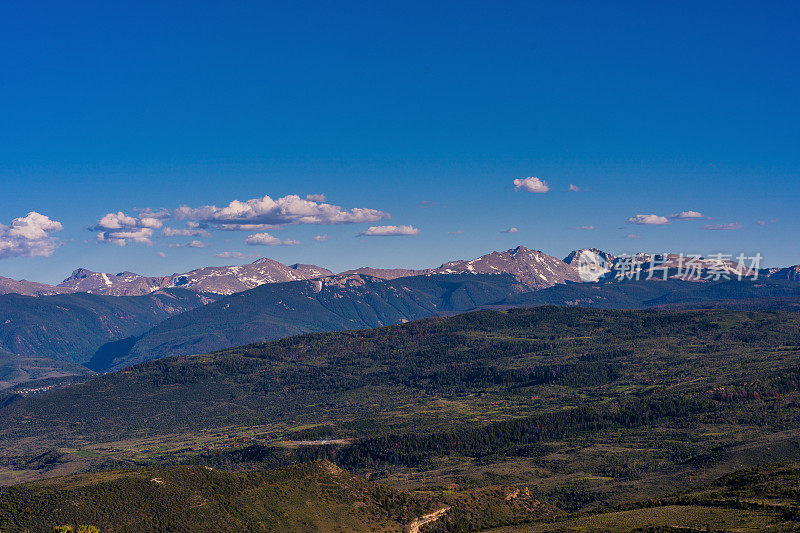 Sawatch夏季山景城