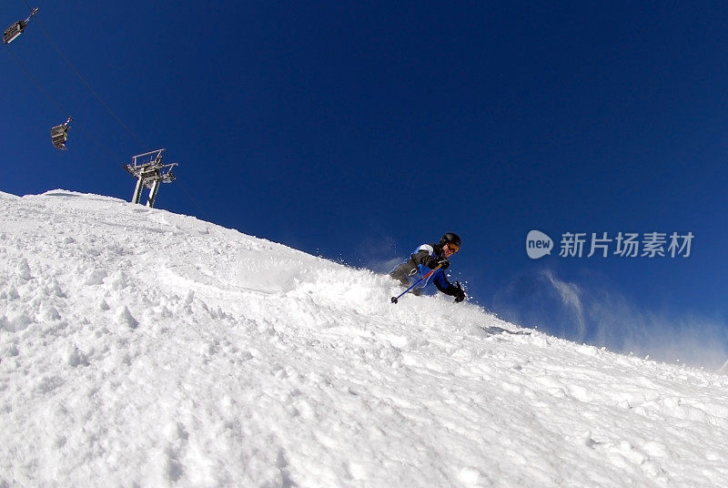 奥地利圣安东极速滑雪