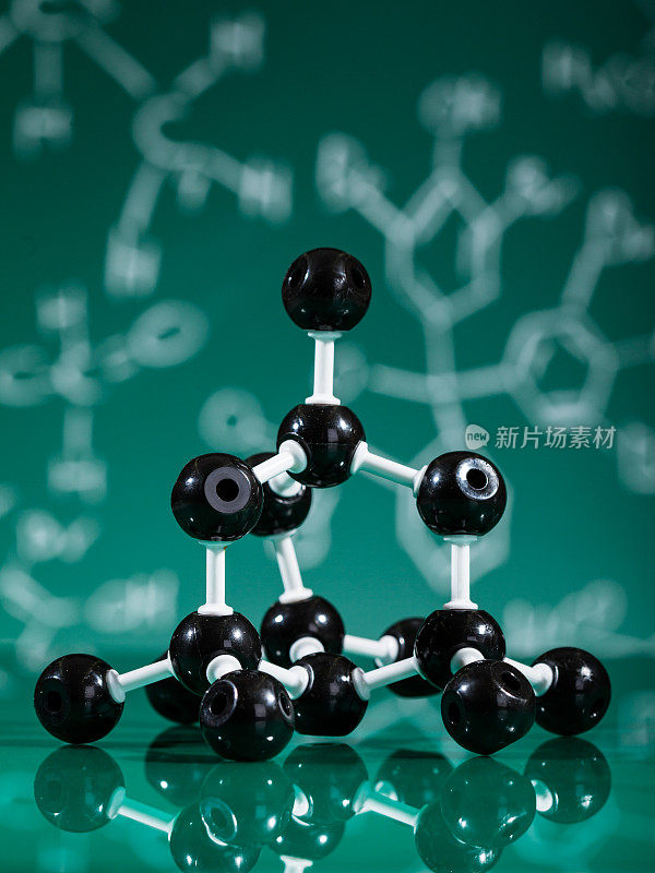 石墨分子结构模型