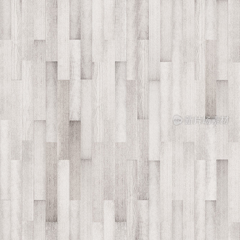 白色木质纹理，无缝木地板纹理