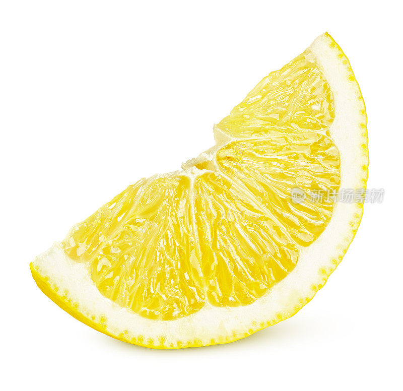 一片柠檬柑橘类水果
