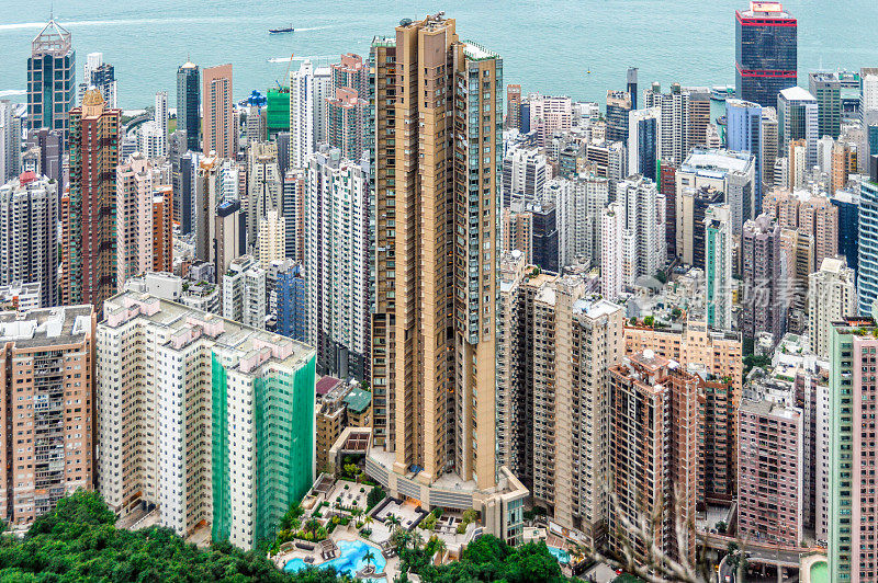 香港城市天际线