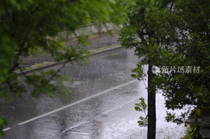 在下雨的一天