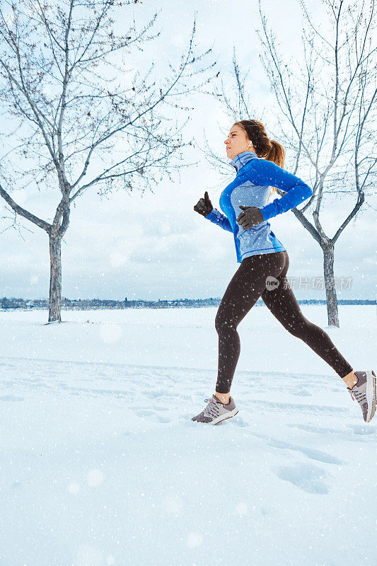 每天跑步来温暖你的冬天