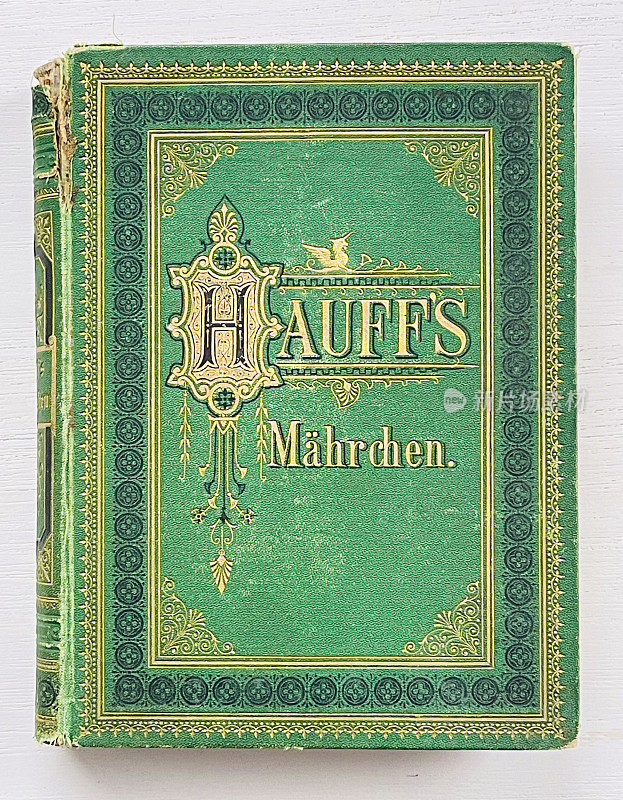 旧书19世纪，书名:哈夫的Märchen，哈夫的童话