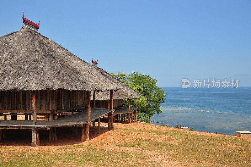 东帝汶的乡土建筑和班达海-提巴尔湾，Liquiçá，东帝汶