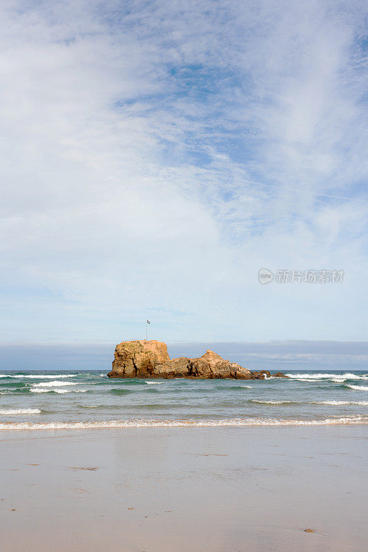 佩兰珀斯海滩的教堂岩石