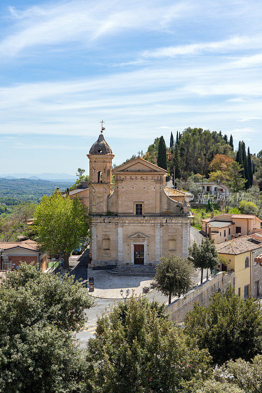 意大利卡斯佩里亚拉齐奥的圣安南齐塔教堂