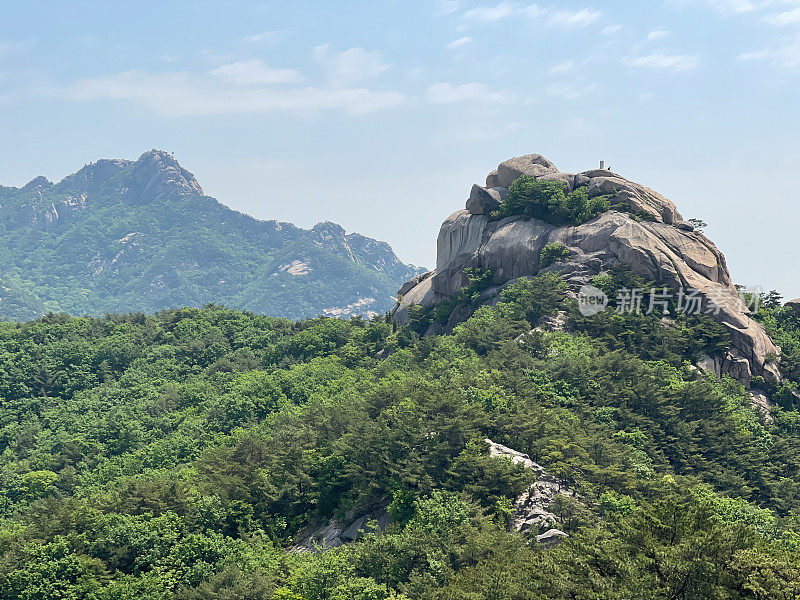 韩国首尔的北韩山