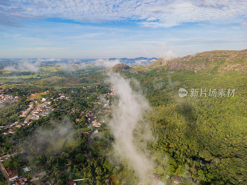 米纳斯吉拉斯州的山地景观