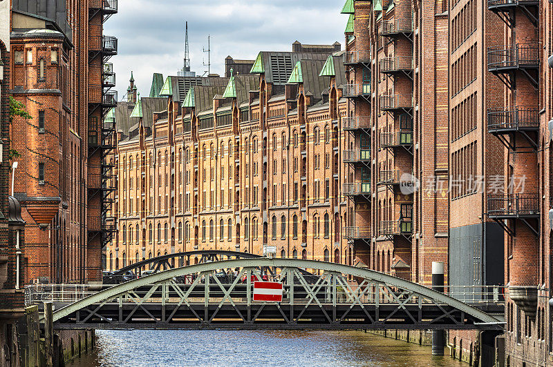 汉堡的specicherstadt