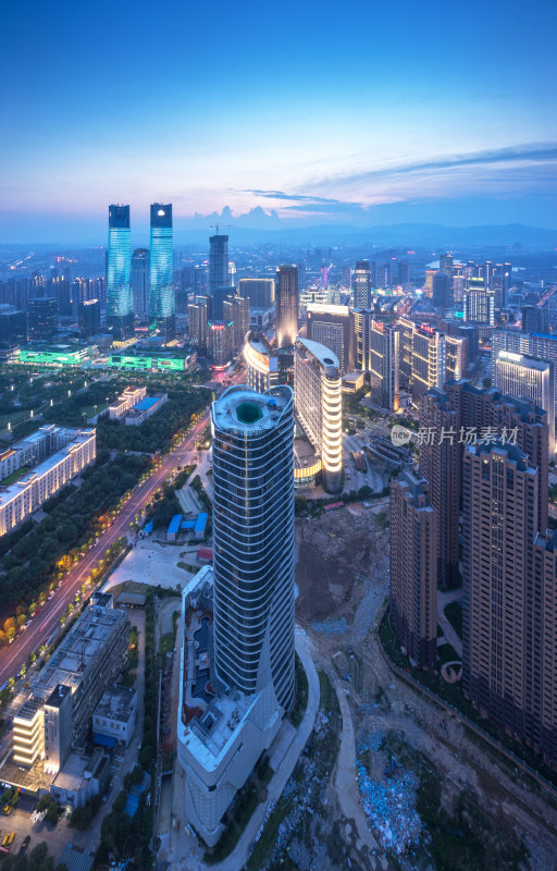 鸟瞰图中国城市，深圳